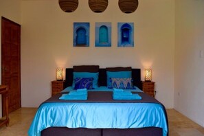 Villa | 3 dormitorios, caja fuerte, escritorio y tabla de planchar con plancha