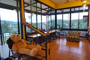 Sitteområde i lobbyen