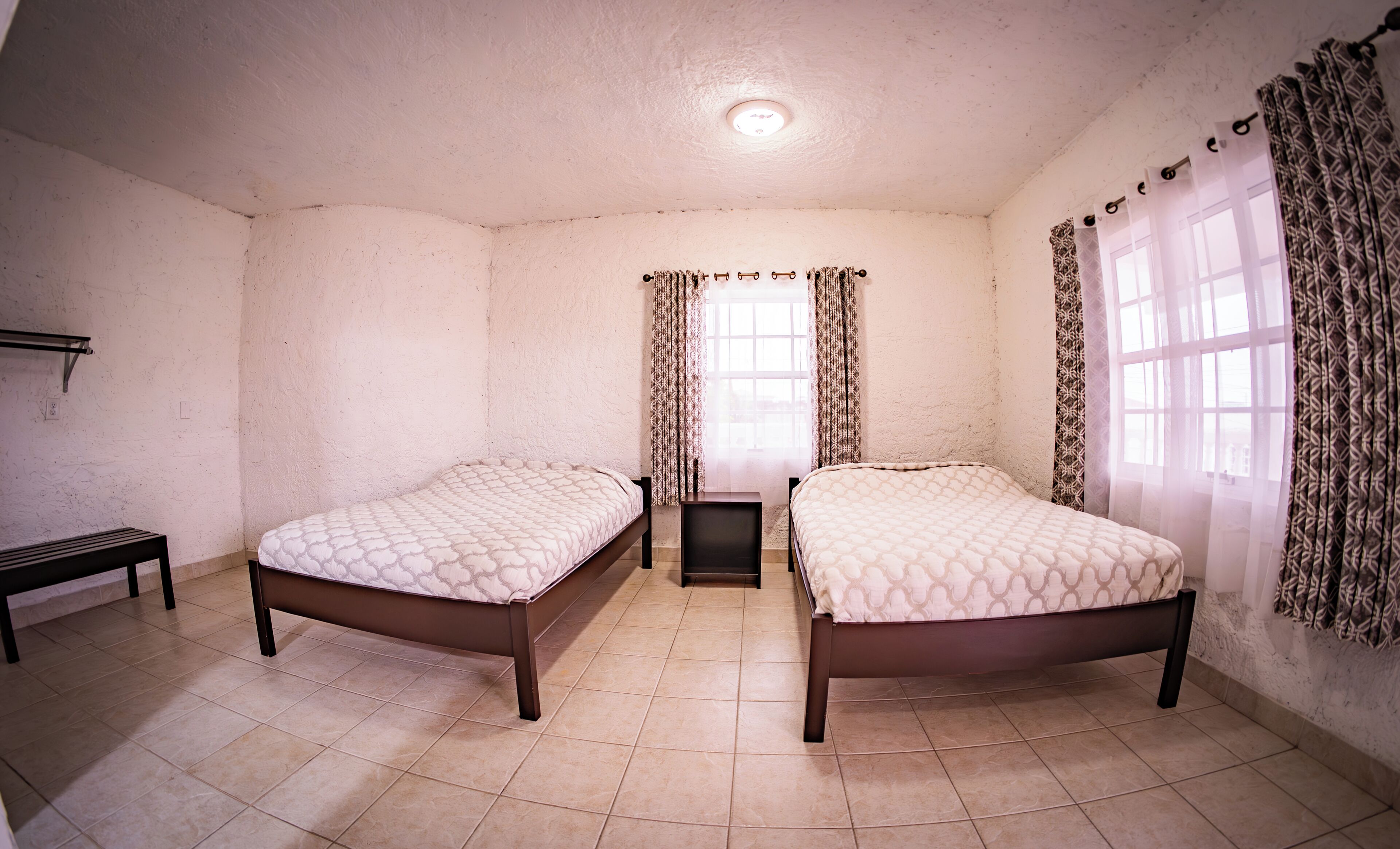 classic quadruple room, 2 double beds, non smoking | laptop workspace, blackout curtains, soundproofing, free wifi