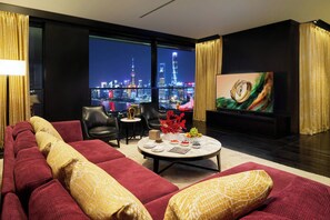 Premium-Suite, 1 Schlafzimmer, Flussblick