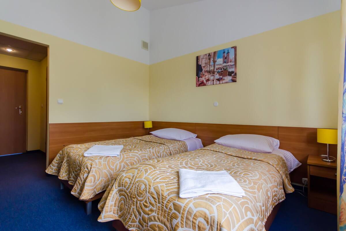 Chambre avec lits jumeaux