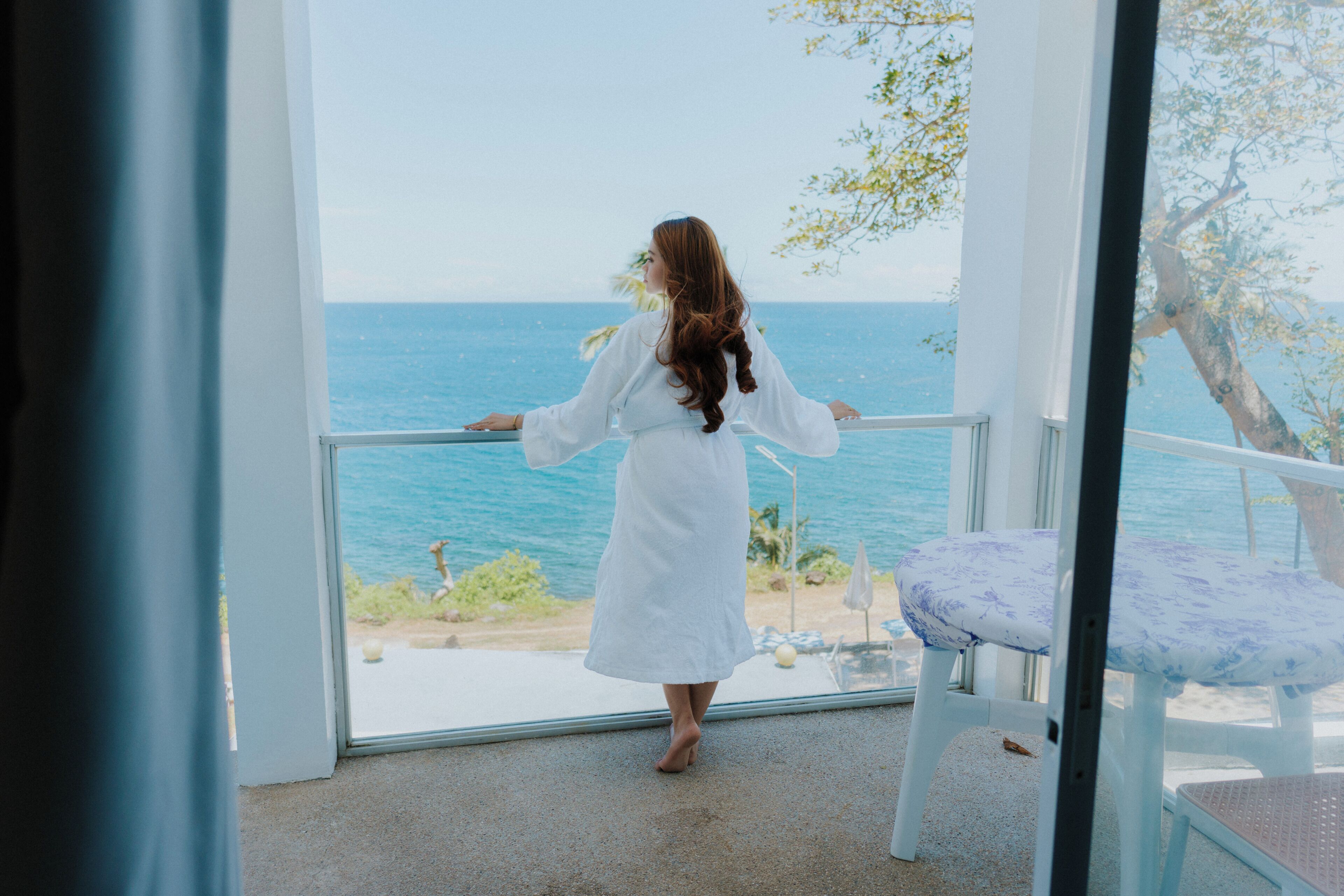 Romantic Room, 1 Queen Bed, Private Pool, Ocean View | Terrace/patio