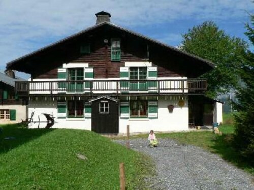 Traditional chalet in the woods
