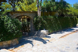 Entrada de l'allotjament