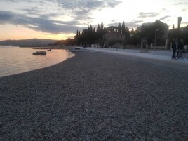 Beach nearby, sun loungers, beach umbrellas, 2 beach bars