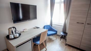 Standard Double or Twin Room | Living area | Flat-screen TV