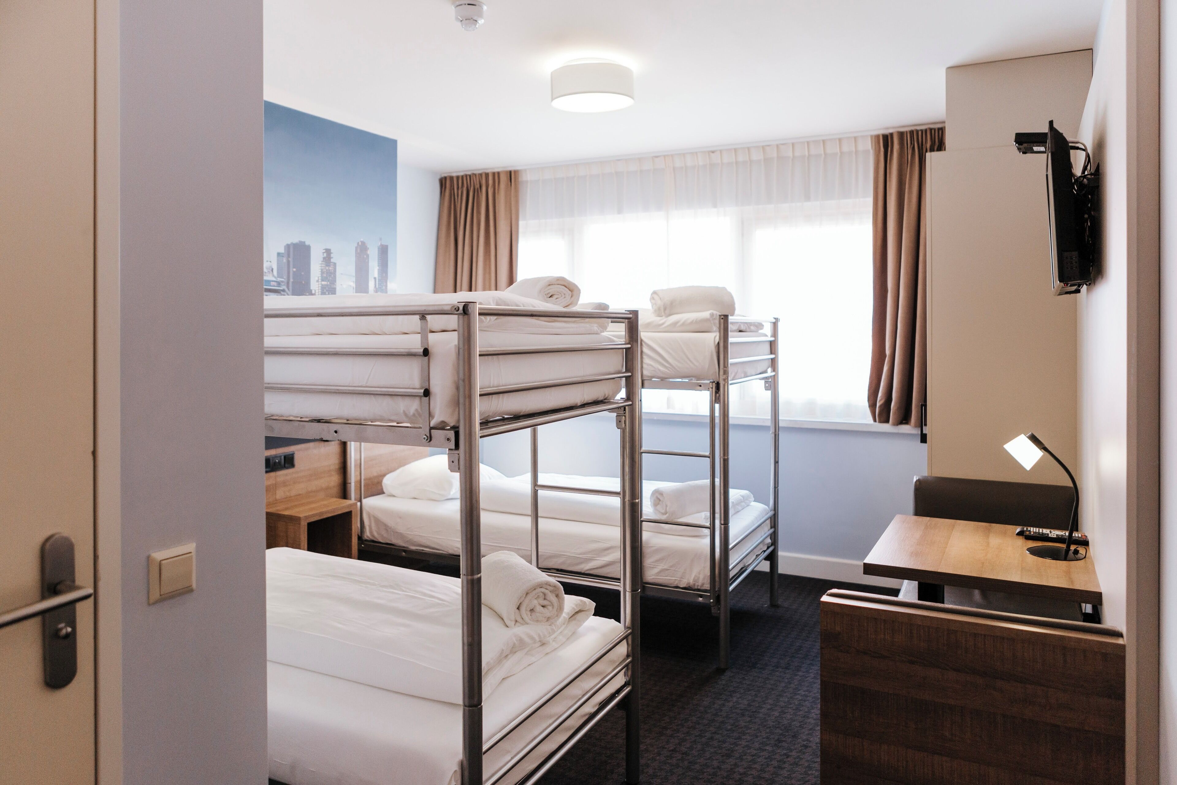 베이직 쿼드룸 | 객실 내 금고, 다리미/다리미판, 무료 WiFi, 침대 시트