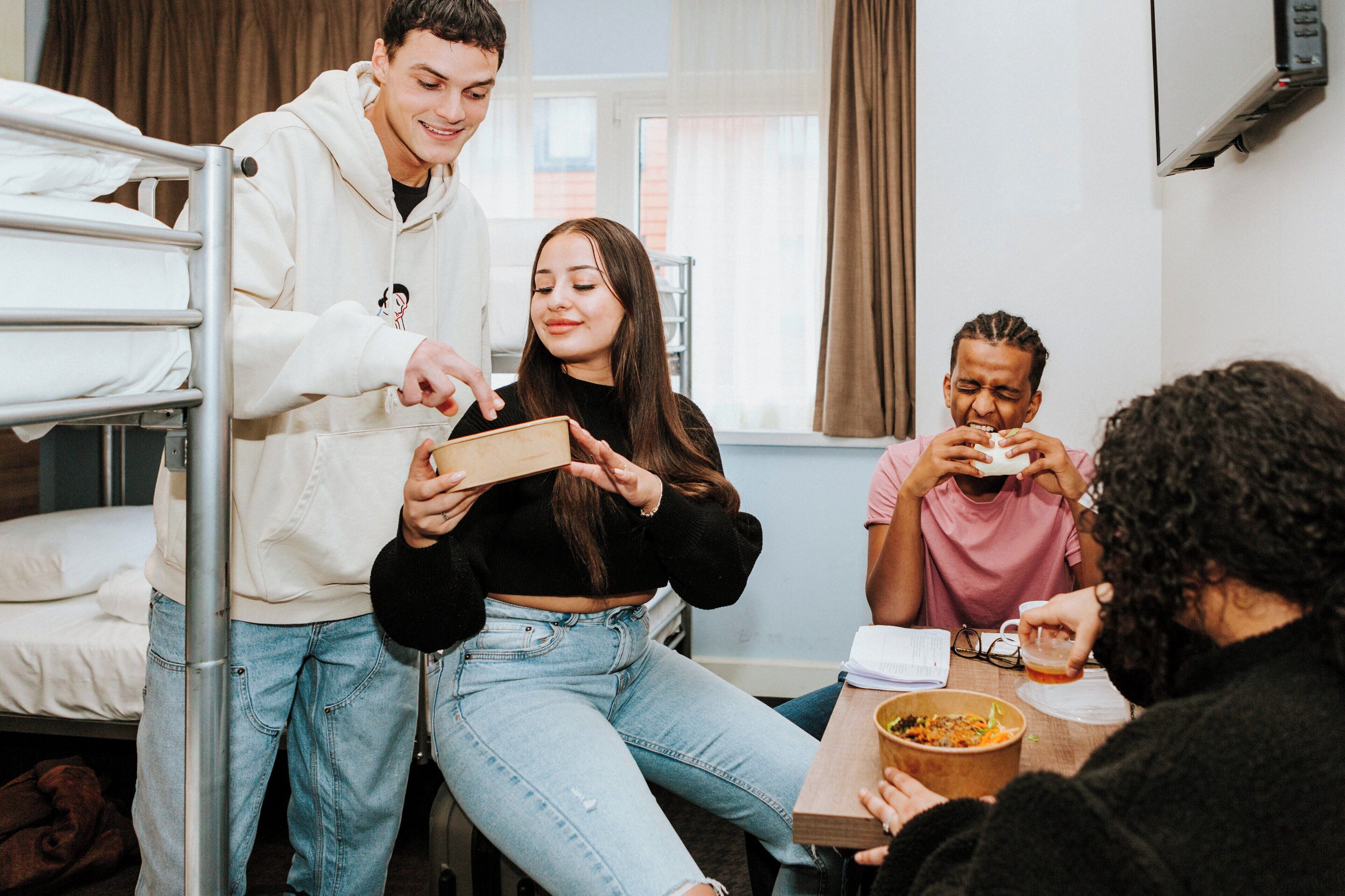 basic quadruple room | 1 bedroom, in-room safe, iron/ironing board, free wifi