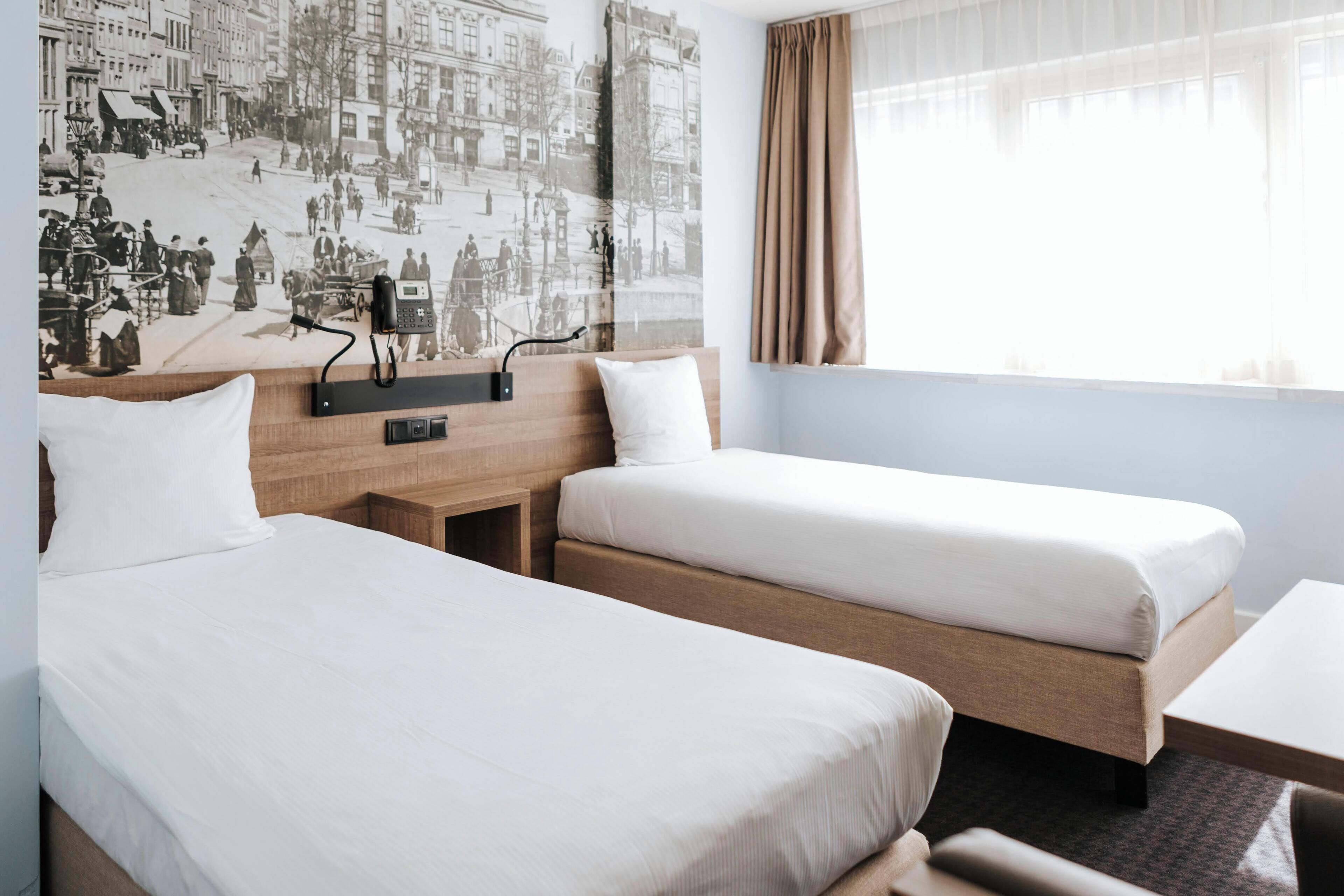 트윈룸 | 객실 내 금고, 다리미/다리미판, 무료 WiFi, 침대 시트