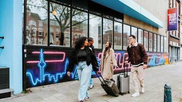 Voorkant van accommodatie