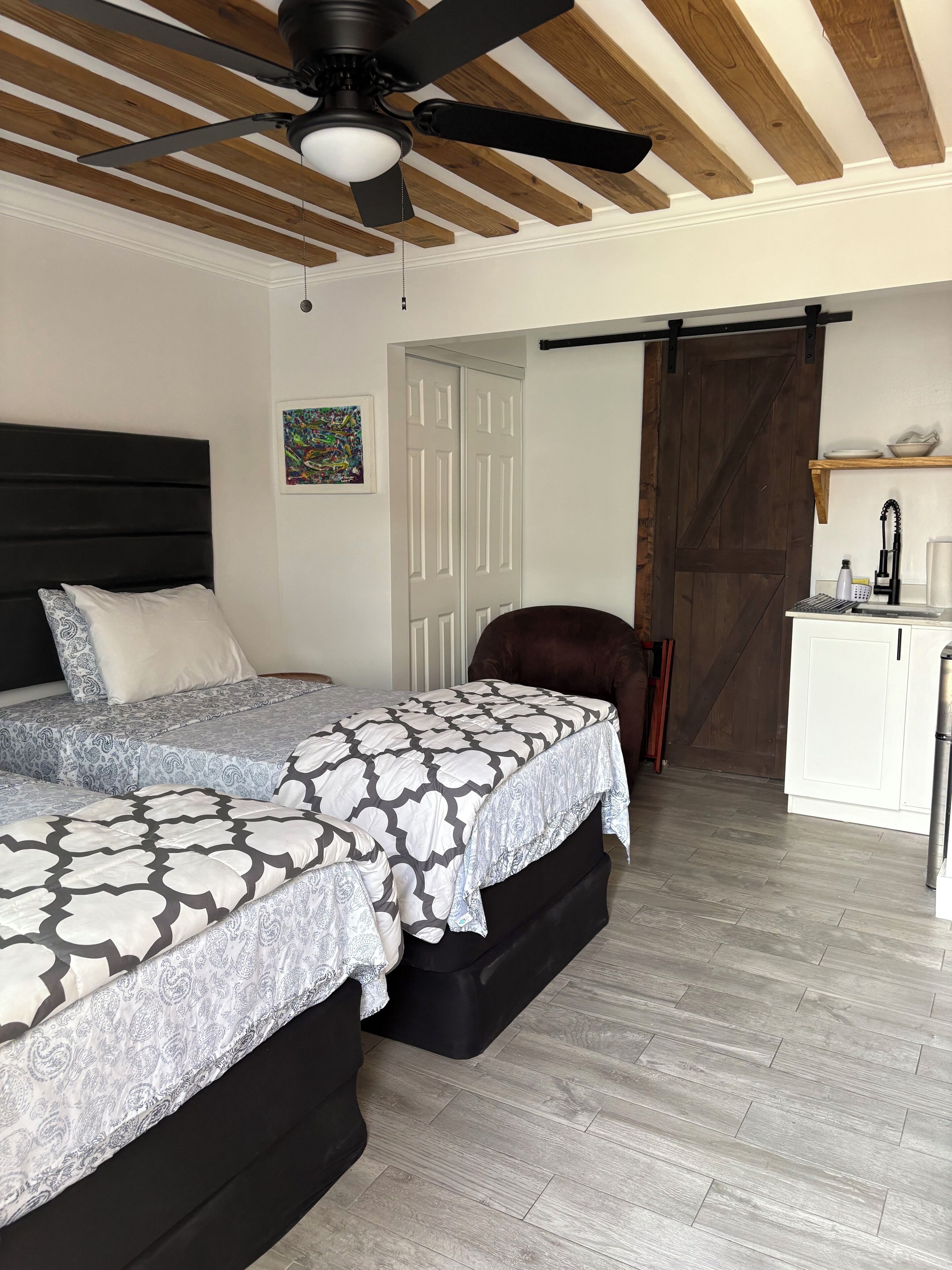 1 bedroom, iron/ironing board, free WiFi, bed sheets