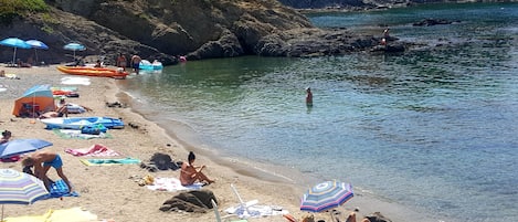靠近海滩
