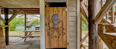 Enceinte de l’hébergement