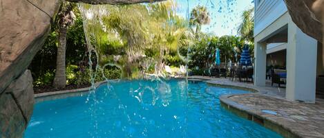 Una piscina climatizada