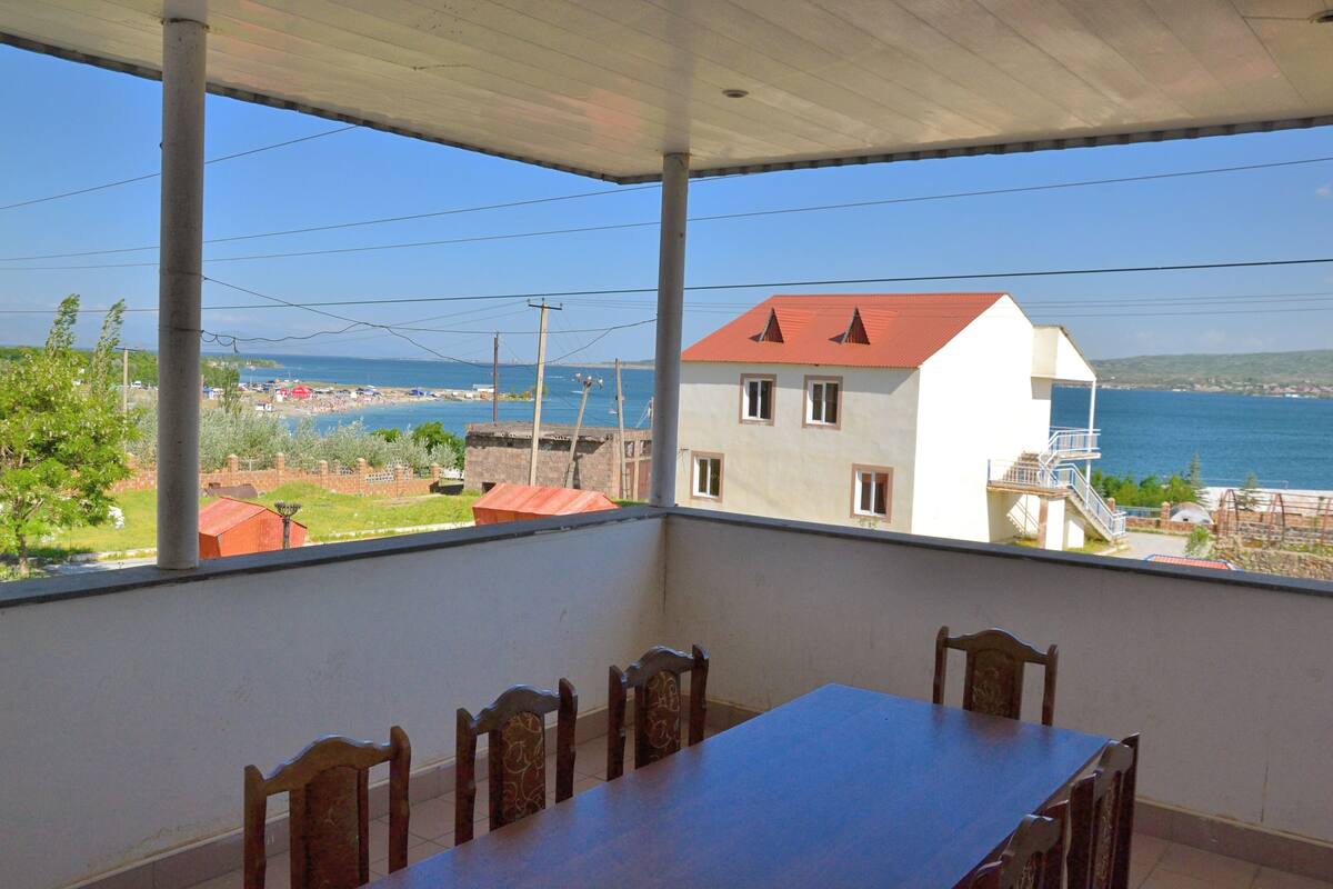 Chambre Quadruple Confort, 2 chambres, balcon, vue lac | Balcon