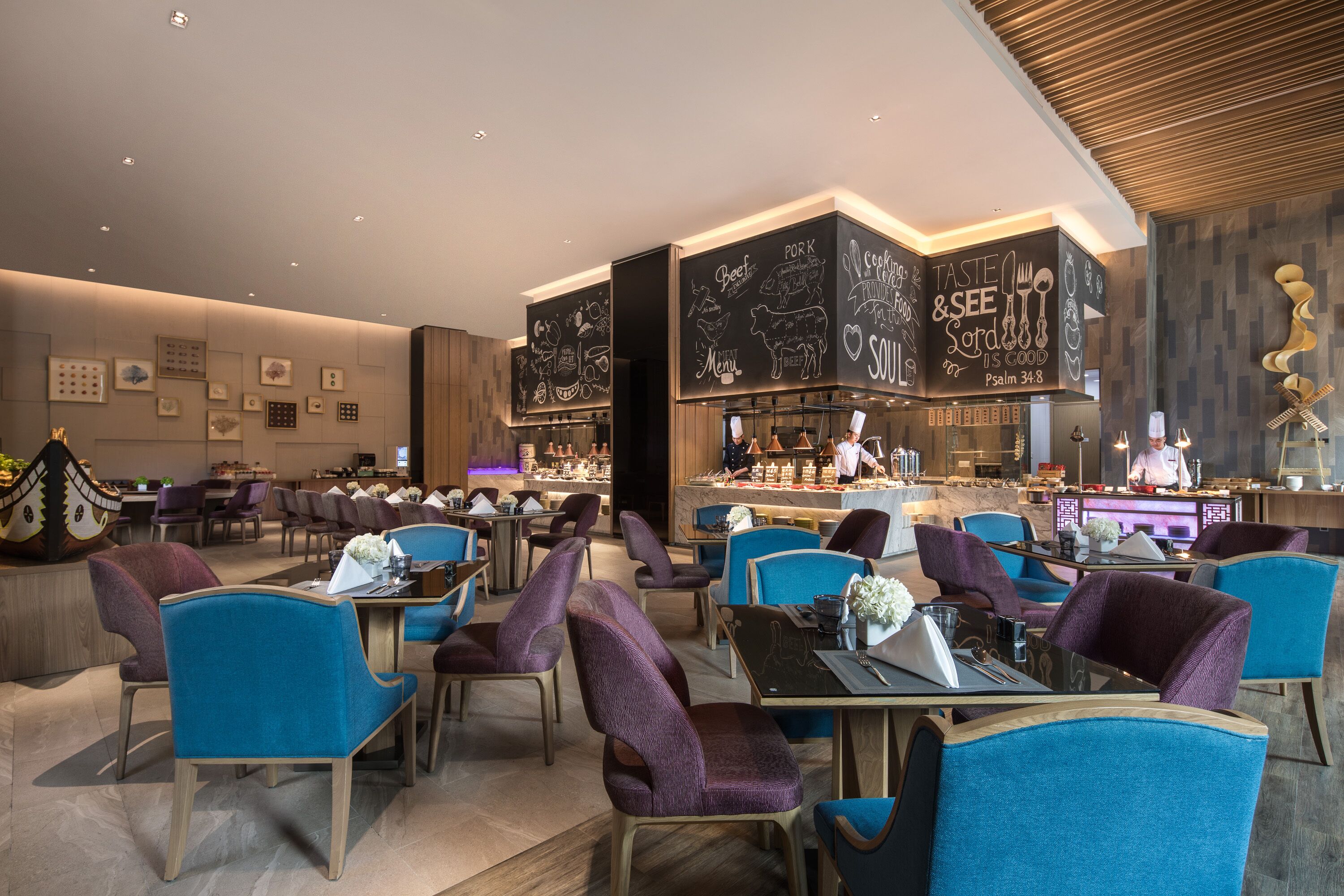 Bữa sáng buffet hàng ngày (128 CNY/mỗi người) 