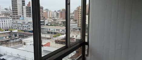 Apartamento conforto, 1 quarto, vista para a cidade | Terraço/pátio