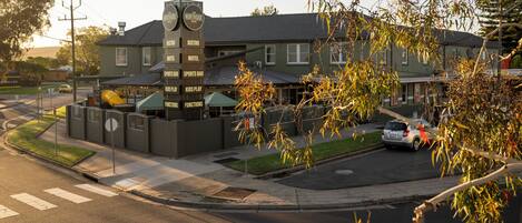 Facciata della struttura