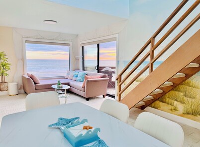 Epic 180° Ocean Views: Monterey to Santa Cruz + Stunning Mural Interior