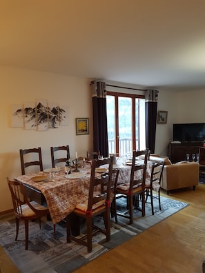 Dining - Val D'Allos mountain chalet for 8 people (Villars-Colmars)