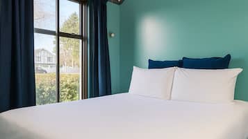 Sengetøy av topp kvalitet, senger med overmadrass og minibar (inkludert)