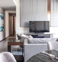 Executive Room, 2 Bedrooms | 1 bedroom, down comforters, in-room safe, desk