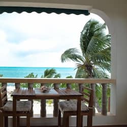 Kamer, balkon, uitzicht op zee | Balkon