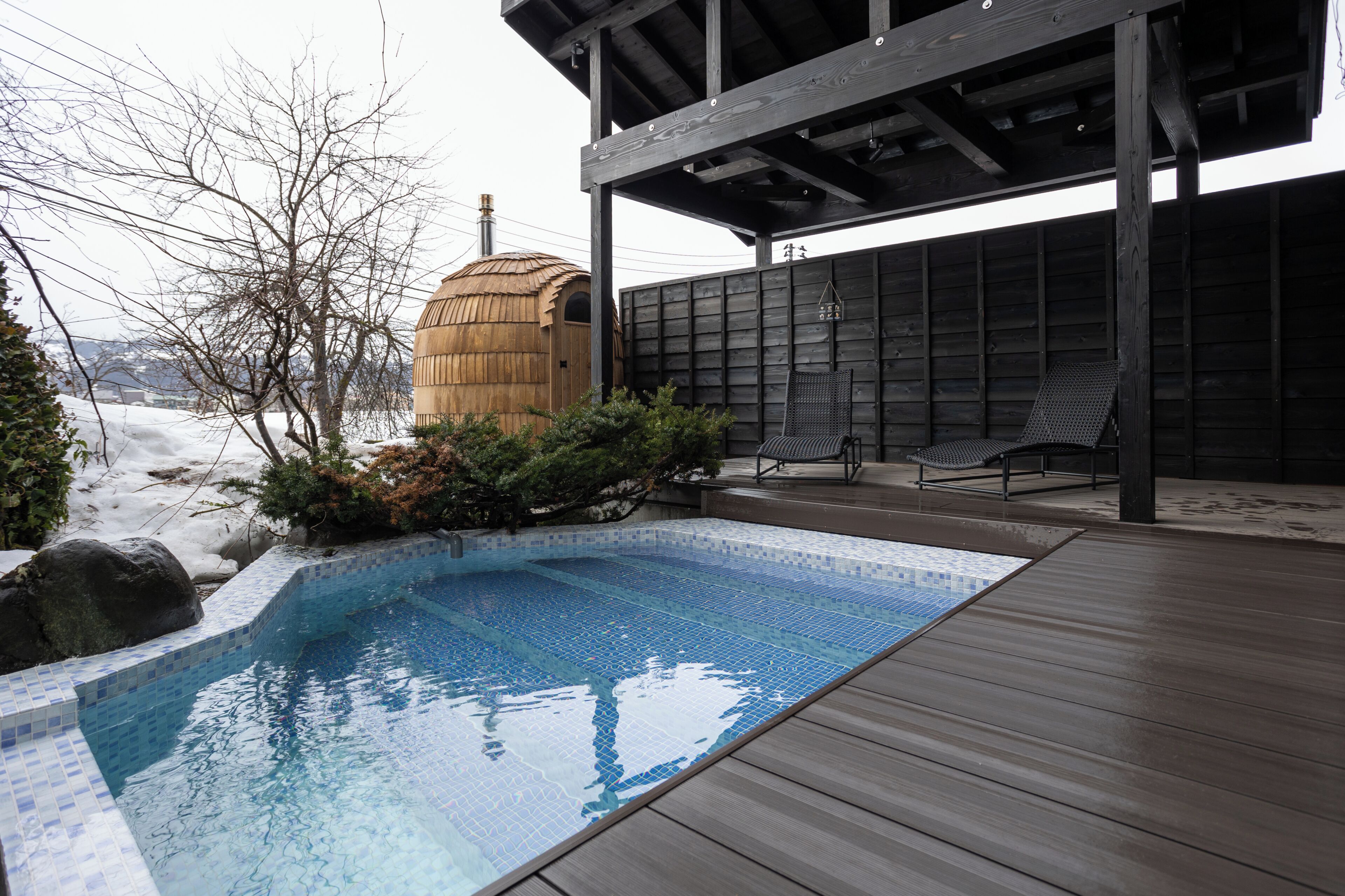 Maison Deluxe, non-fumeur | Salle de bain | Baignoire et douche séparées, baignoire profonde
