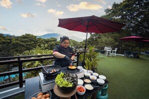 Aire de pique-nique/barbecue