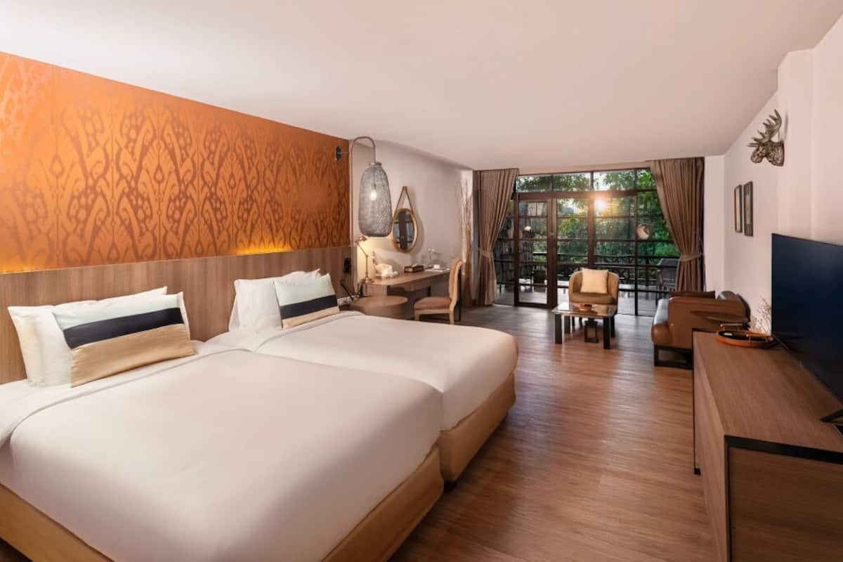 Ropa de cama de alta calidad, minibar, wifi gratis y ropa de cama