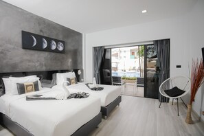Deluxe Double or Twin Room, Pool Access | In-room safe, desk, laptop workspace, free WiFi - ETK Patong (Patong)