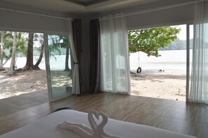 Beachfront Bungalow | View from room - Pak Nam Resort (La-ngu)