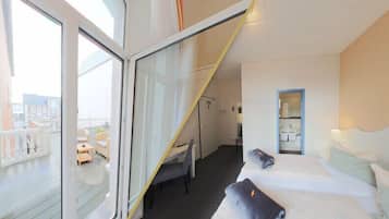 Ropa de cama hipoalergénica y minibar
