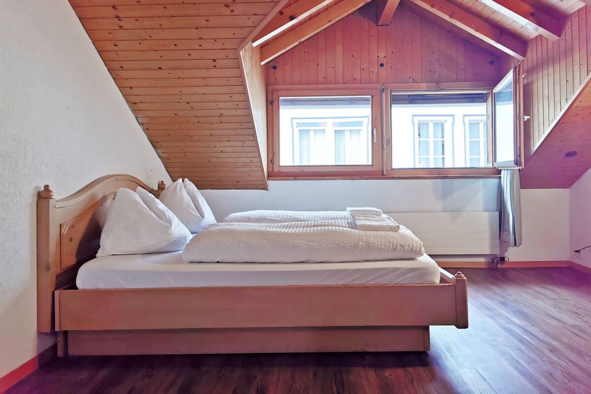 Standard Apartment, 2 Bedrooms,Third floor without elevator (add. final cleaning fee CHF 20) | 2 bedrooms, blackout drapes, free WiFi