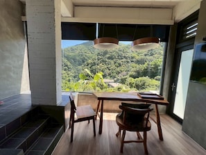 Luxury Double Room, Patio, Mountain View | 1 bedroom, premium bedding, down comforters, Select Comfort beds