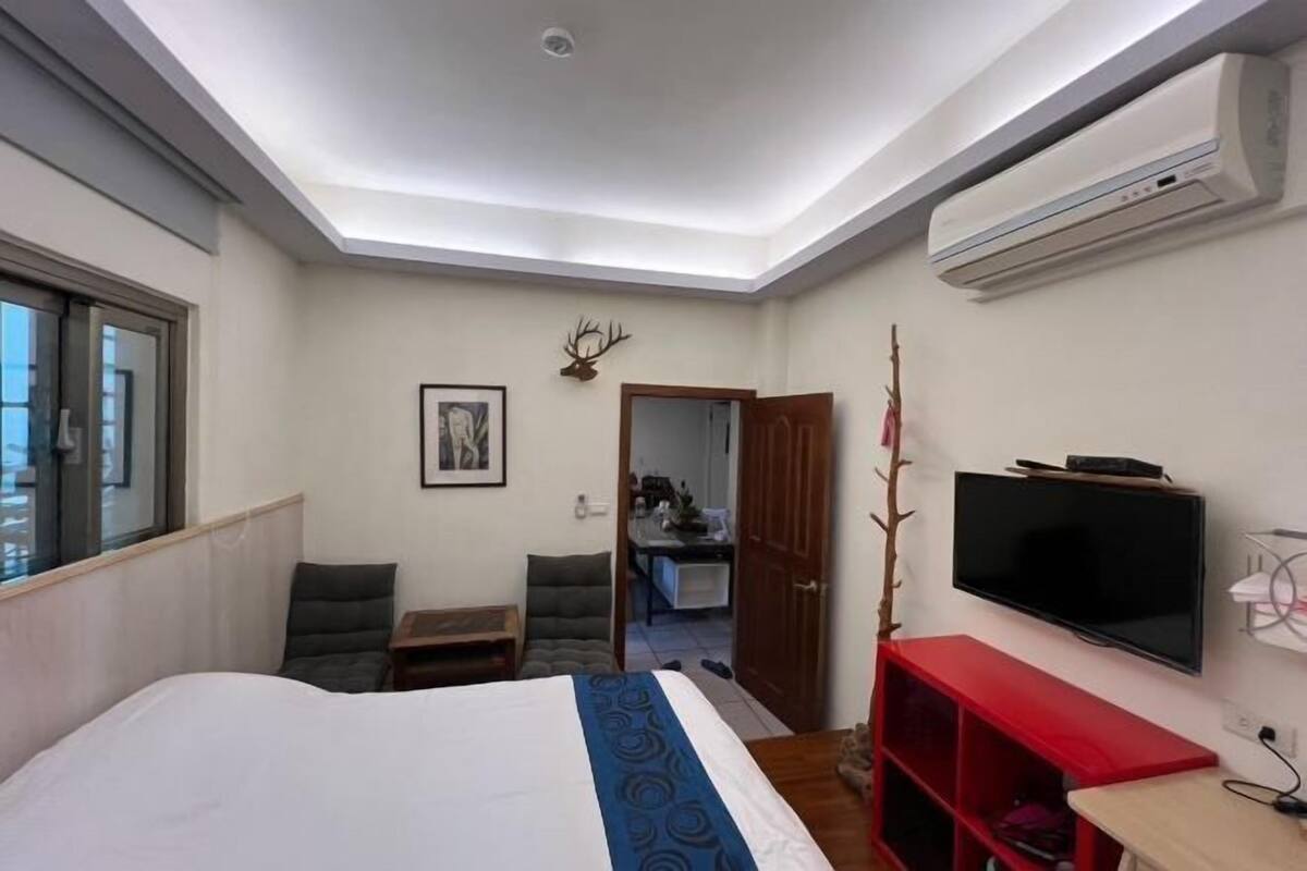 1 chambre, literie de qualité supérieure, couette en duvet d'oie