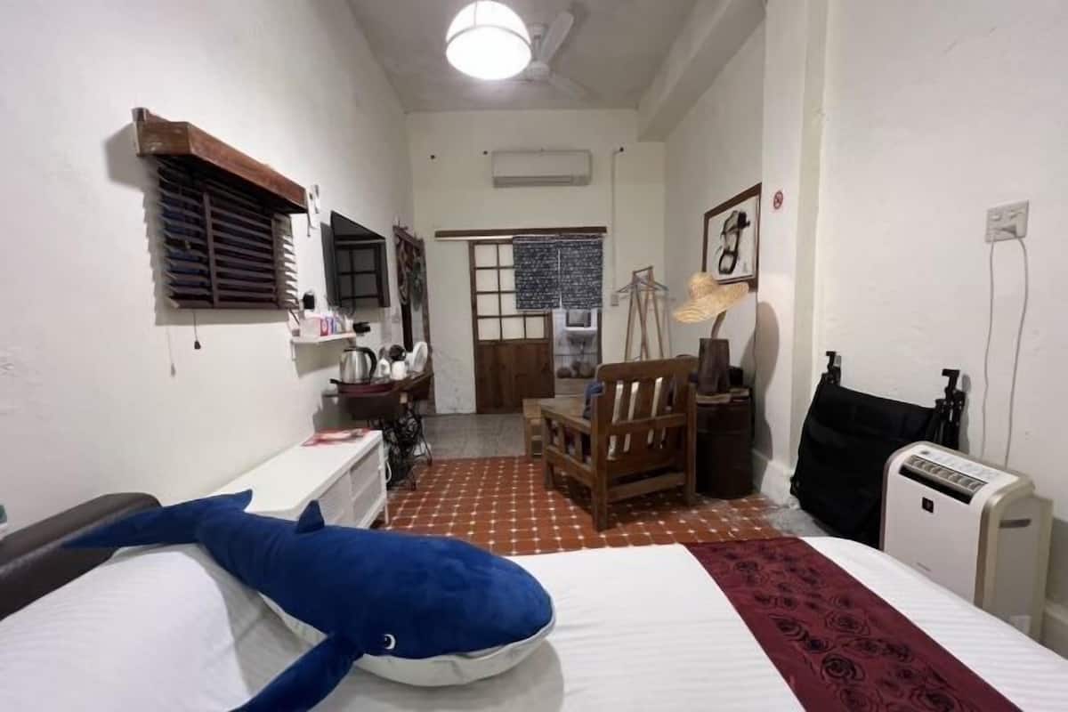 1 chambre, literie de qualité supérieure, couette en duvet d'oie