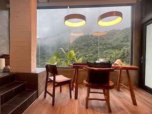 Luxury Double Room, Patio, Mountain View | 1 bedroom, premium bedding, down comforters, Select Comfort beds