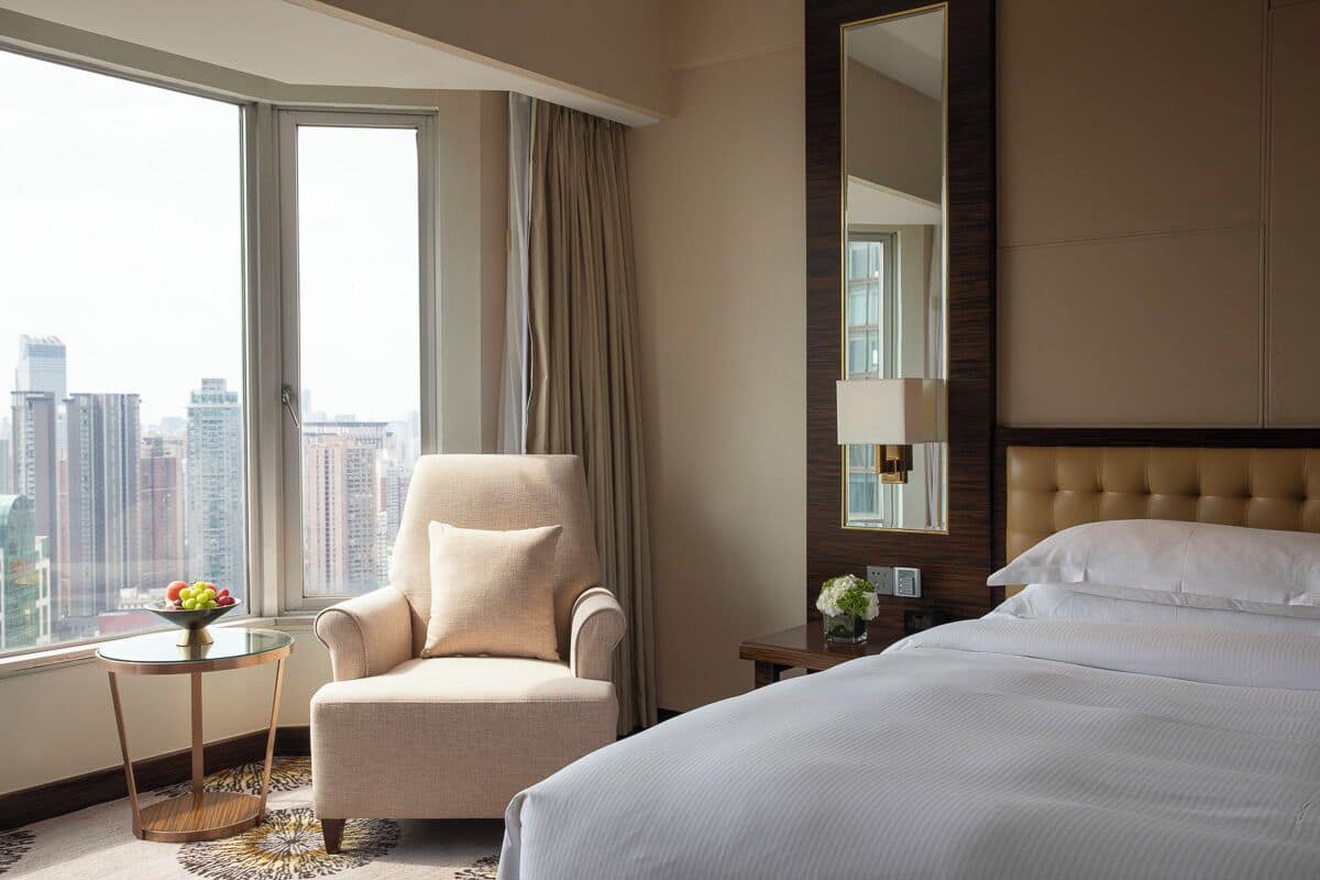 Suite panorámica, 1 cama de matrimonio grande | 1 dormitorio, ropa de cama de alta calidad, edredones de plumas