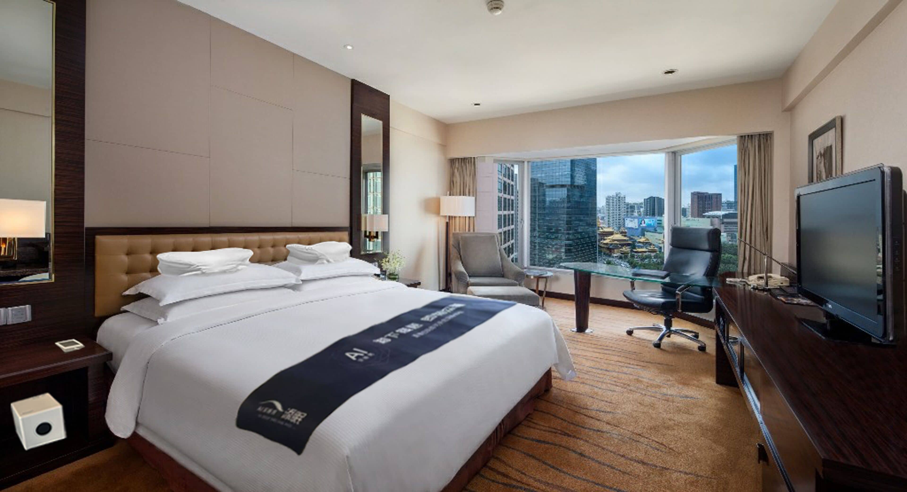 Chambre Deluxe, 1 très grand lit | 1 chambre, literie de qualité supérieure, couette en duvet d'oie