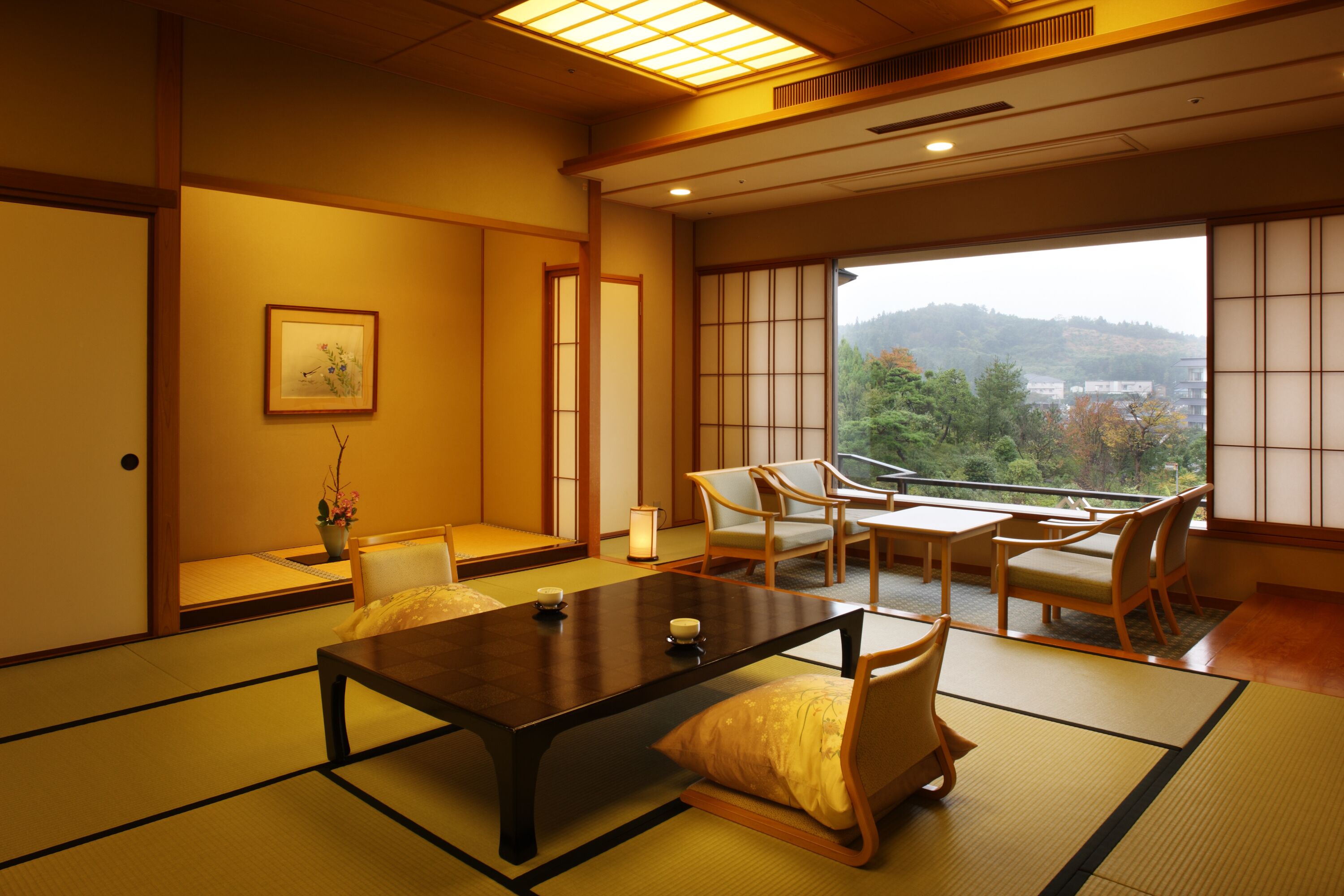 Standard Japanese Style Room (12.5 tatami mats) | In-room safe, free WiFi