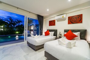 Villa Luxe | 4 chambres, coffres-forts dans les chambres, décoration personnalisée