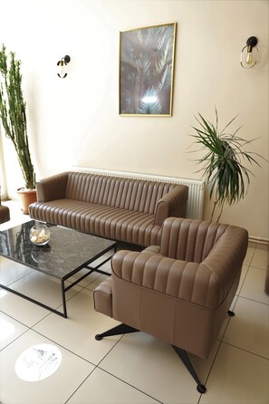 Sala de estar en el lobby