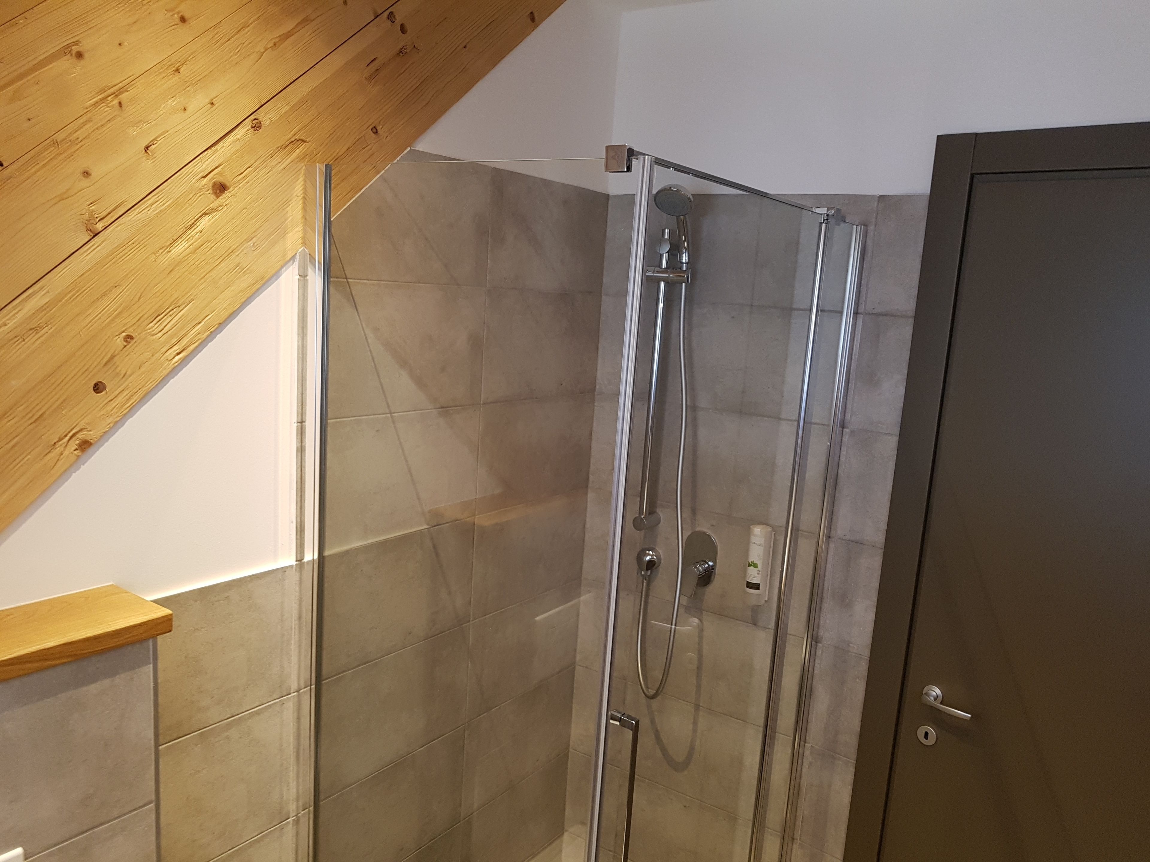 double or twin room | bathroom | shower, free toiletries, hair dryer, towels