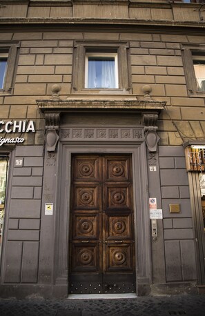 Entrada de l'allotjament