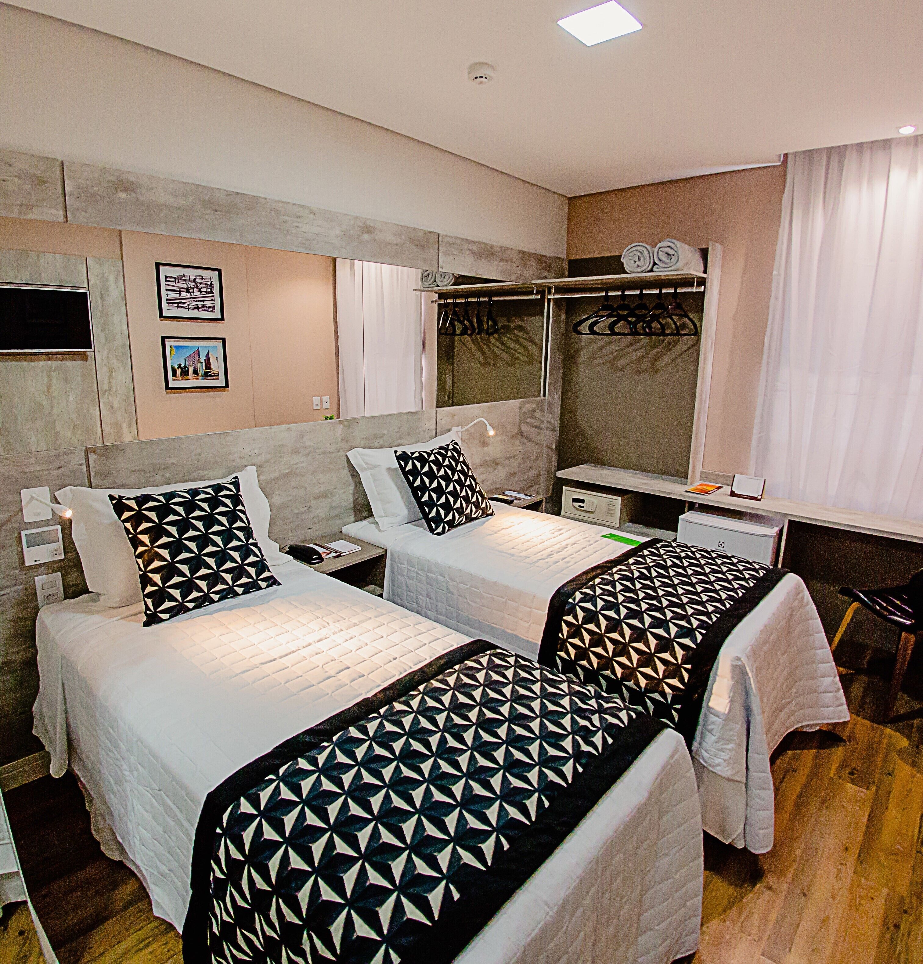 deluxe twin room, 2 single beds | view from room