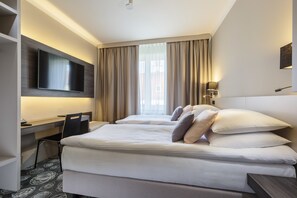 Chambres insonorisées, lits bébé (en supplément), Wi-Fi gratuit