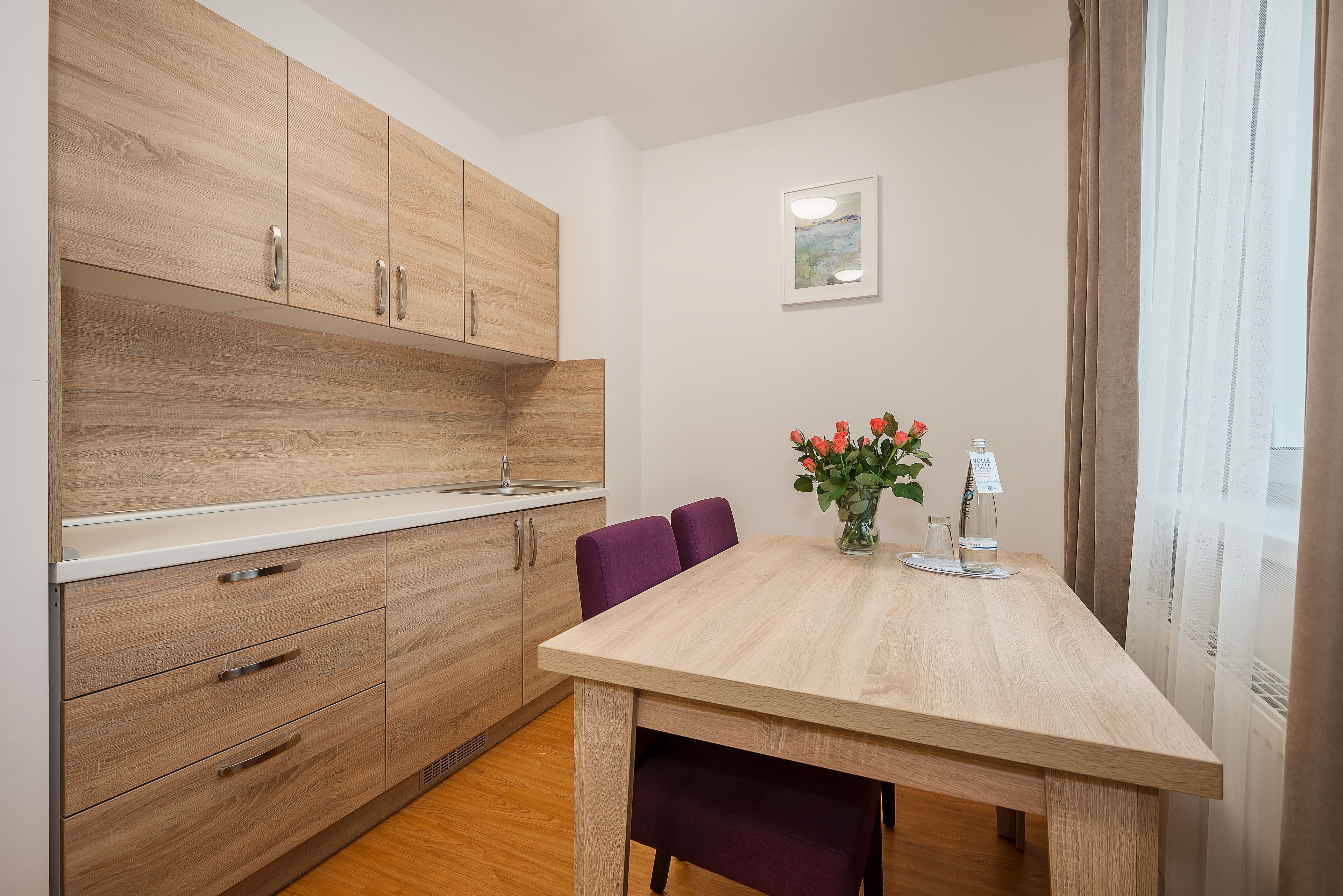 standard single room (2) | private kitchen | fridge, microwave, coffee/tea maker, electric kettle