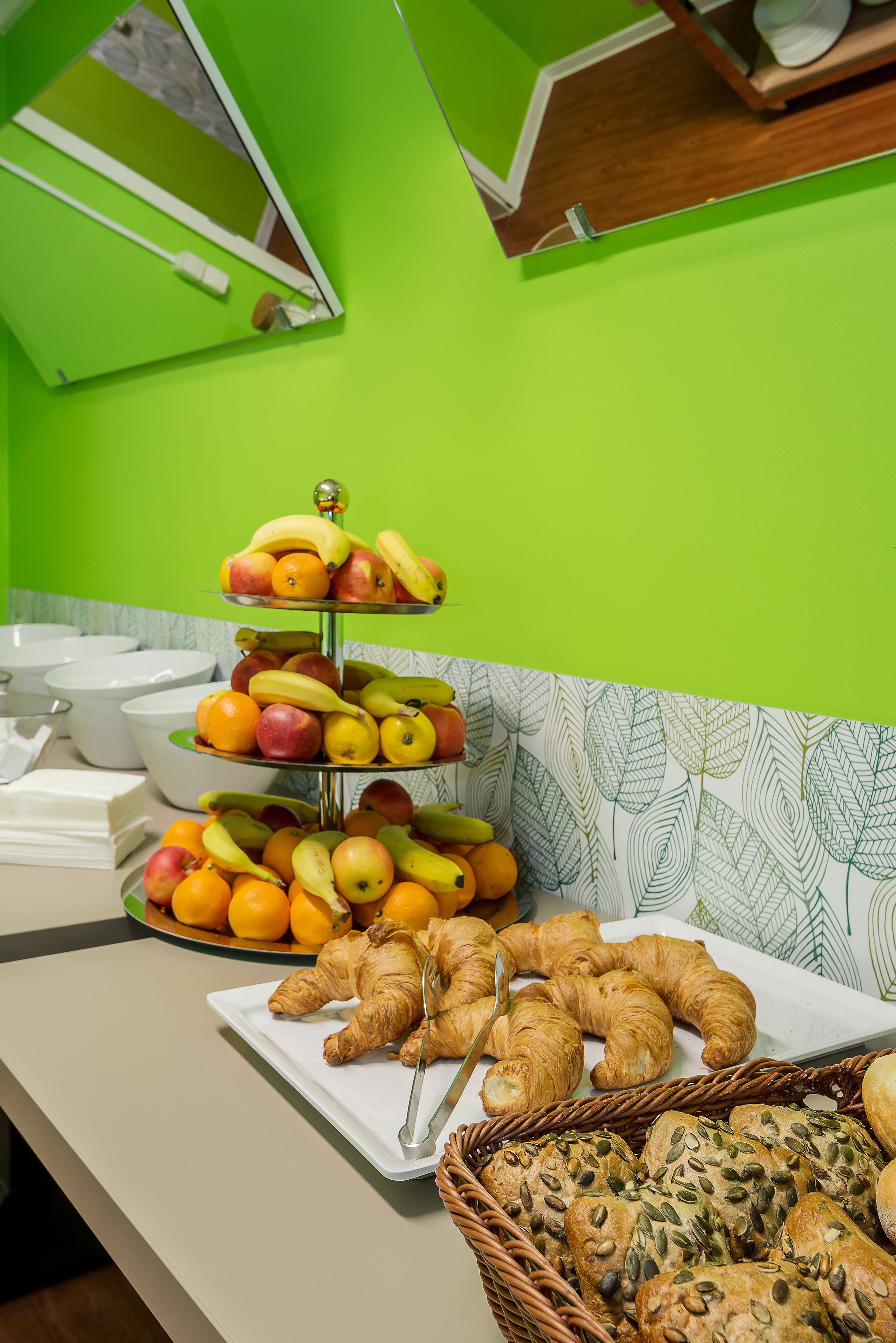 daily buffet breakfast (eur 11.90 per person)