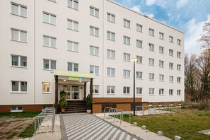 Façade de l’hébergement